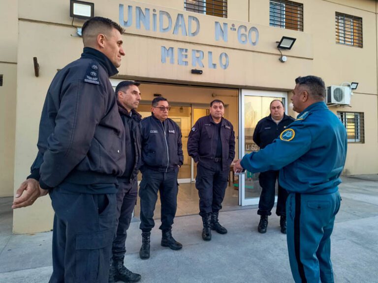 Autoridades del Servicio Penitenciario Bonaerense recorrieron la Unidad 60