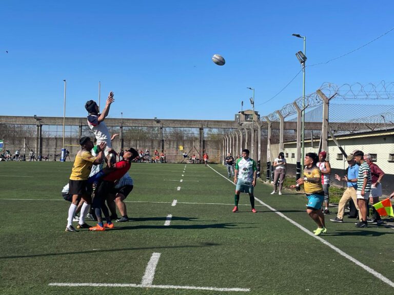 Se jugó un torneo intercarcelario de rugby en el Complejo San Martín