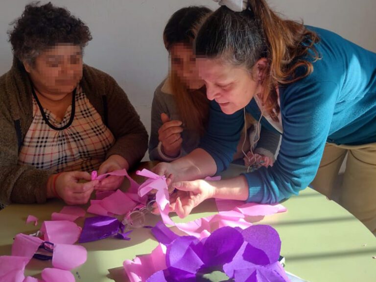 Comenzó el Taller «Bienvenida Primavera» en la Unidad 16