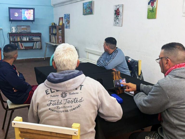 «Resiliencia» en un Taller para internos de la Unidad 16