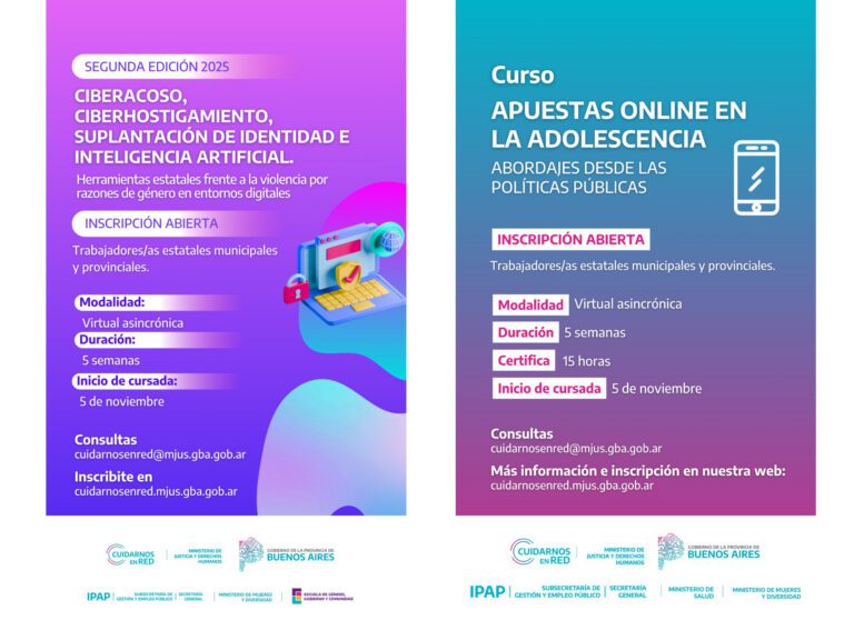 Nuevos Cursos del IPAP sobre Seguridad Informática, Ciberacoso, Cibercrimen y Grooming