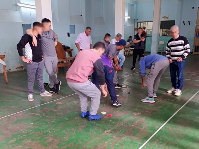 Torneo de tejo en la Unidad 7