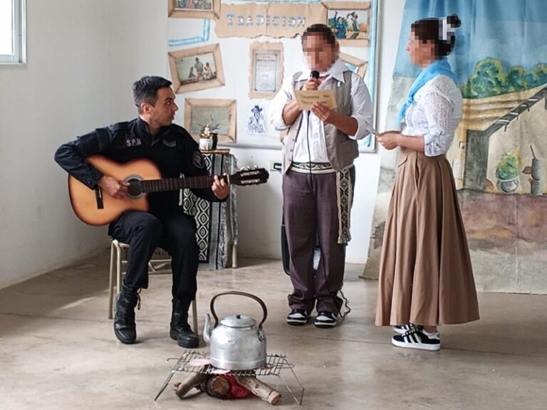 El día de la Tradición se festejó en la Unidad 52