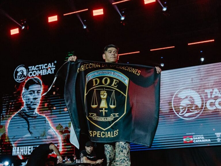 Participación destacada de agente bonaerense en competencia internacional de combate táctico