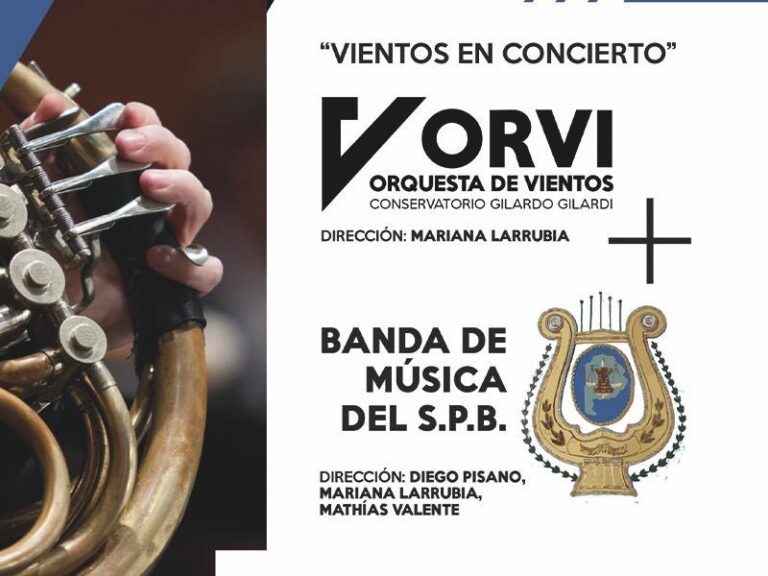 Concierto de la Banda de Música del SPB en el Conservatorio Gilardo Gilardi