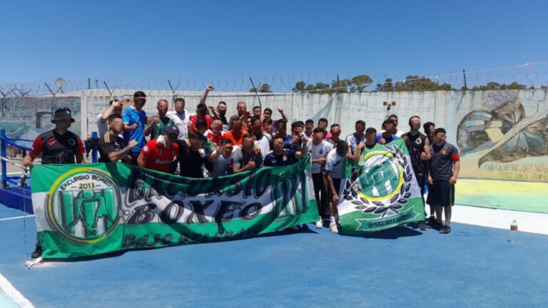 En la Unidad 36 se realizó una clínica de boxeo dirigida por representantes del club Excursionistas