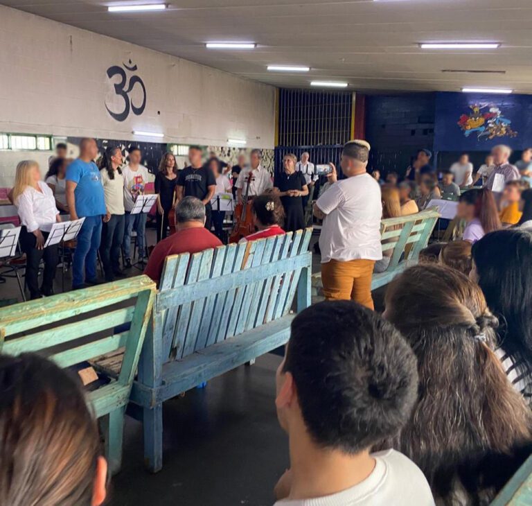 Muestra de fin de año del Centro Cultural en la Unidad 47 San Martín