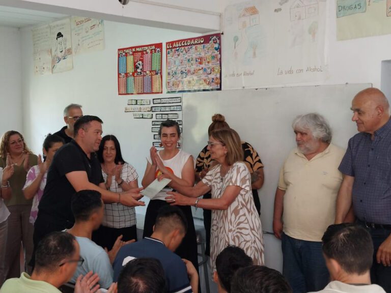 Cierre anual de talleres socioeducativos en la Alcaidía Departamental Lomas de Zamora I