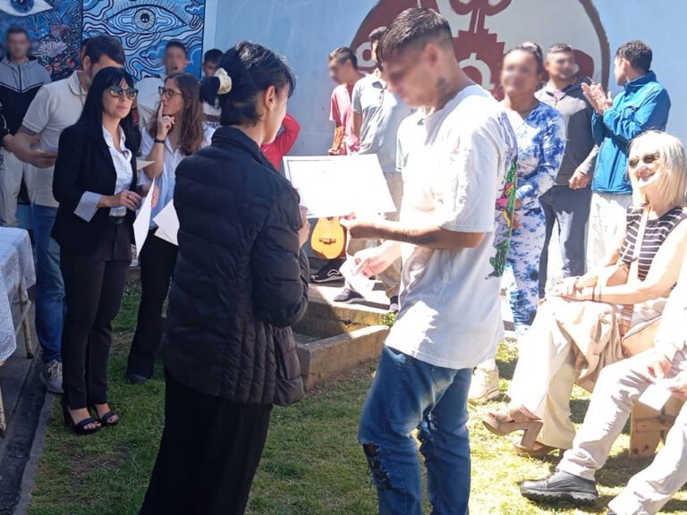 Alcaidía Penitenciaria Batán: Acto de egreso del CENS  470