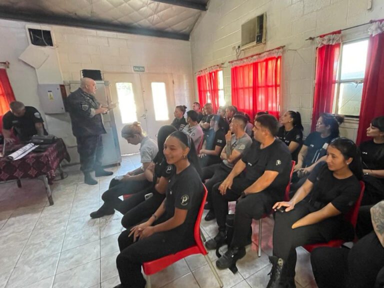 Capacitación en Armamento para el personal del Complejo Penitenciario San Martín