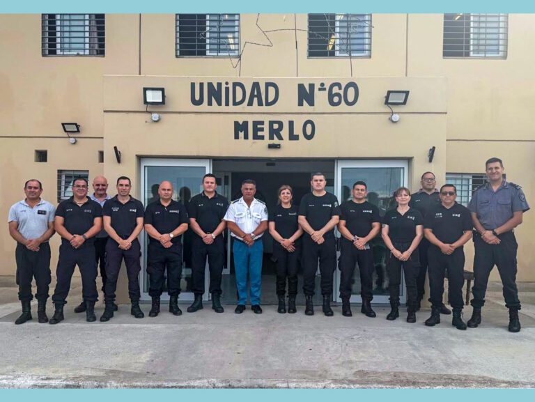 Máximas autoridades penitenciarias realizaron una recorrida institucional por la Unidad 60