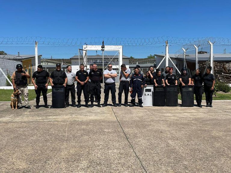 Se realizó el segundo simulacro anual de evacuación en la Unidad 47 San Martín