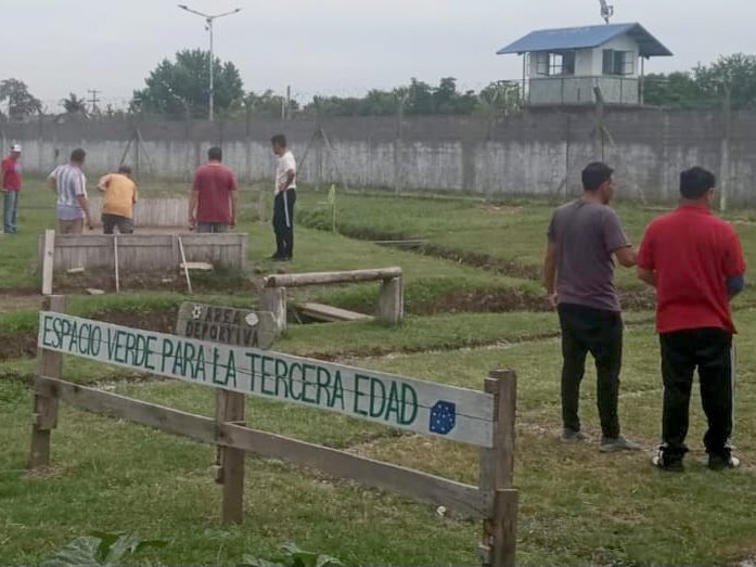 En la Unidad 39 inauguraron un espacio verde para los adultos mayores en contexto de encierro