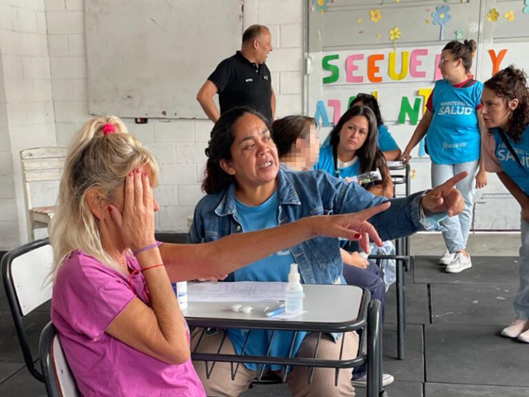 Se realizó una jornada de agudeza visual en la Unidad 47 San Martín