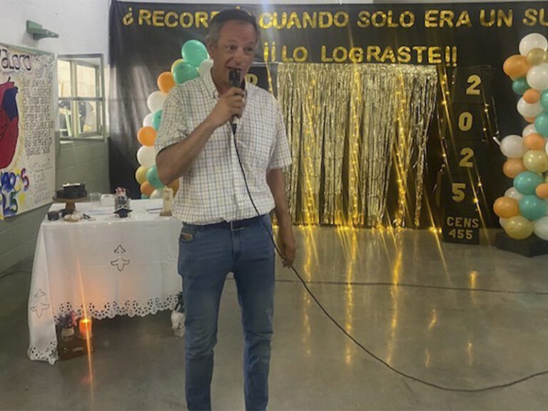 Emotivo cierre del ciclo lectivo en el Secundario de la Unidad 38