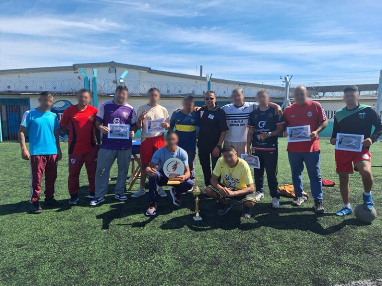 Privados de la libertad de la Unidad 46 jugaron la final del Torneo de Penales 2025