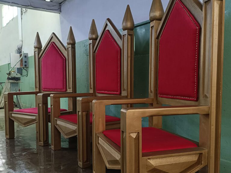 En la cárcel de Bahía Blanca fabricaron sillones para los Reyes Magos