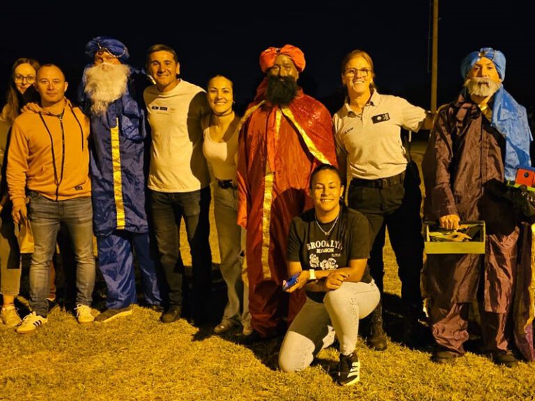 La magia de los Reyes Magos llegó a la Unidad 2 de Sierra Chica