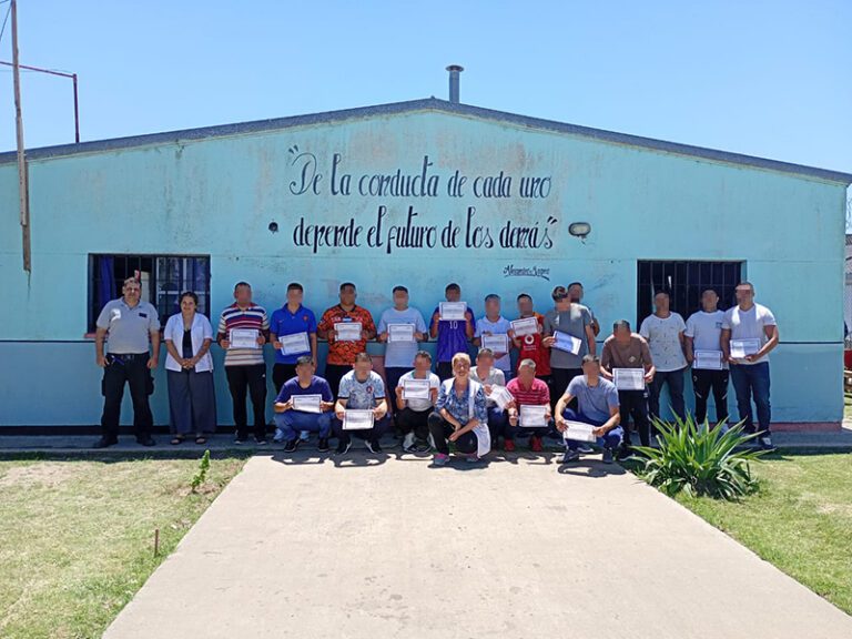 Finalizó el taller “Deconstruyendo masculinidades” para privados de la libertad de la Unidad 42