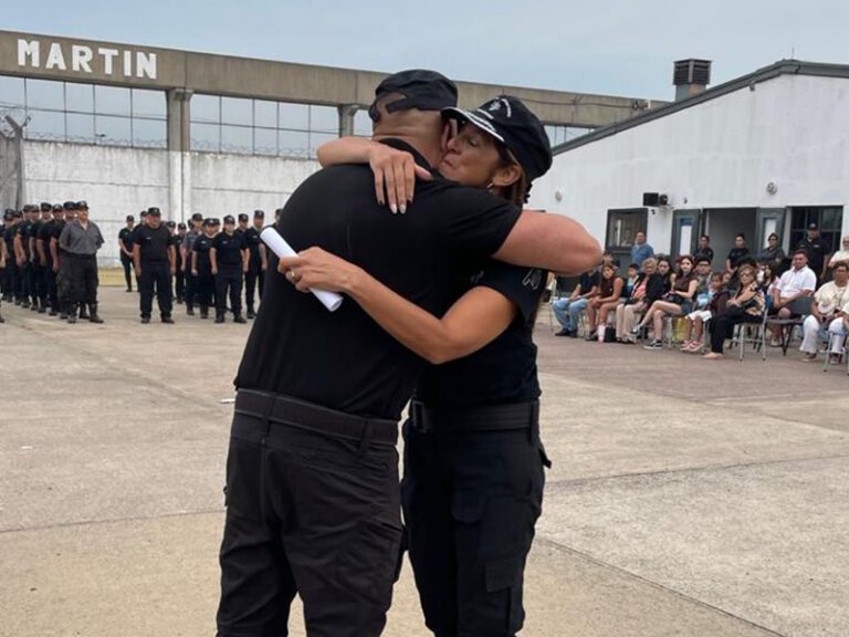Ceremonia de entrega de jerarquías en San Martín