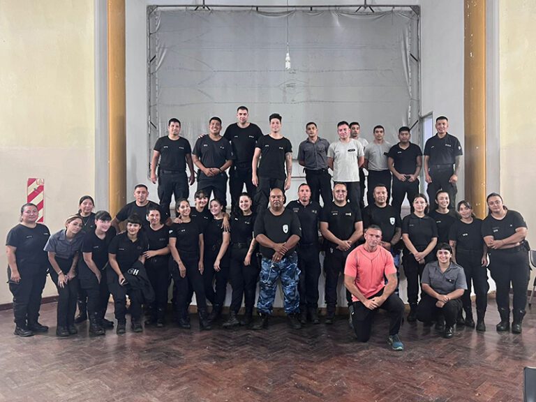 Jornada de reentrenamiento en el Complejo Penitenciario Magdalena