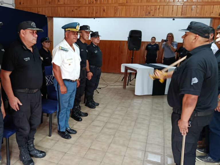 Ceremonia de entrega de jerarquías en unidades del Complejo Penitenciario Sur