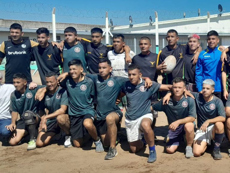 Jornada de reflexión sobre rugby en la Alcaidía Penitenciaria Junín