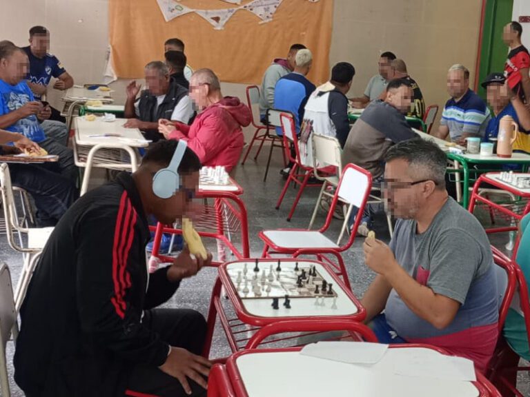 Torneo de ajedrez para internos de la Unidad 11