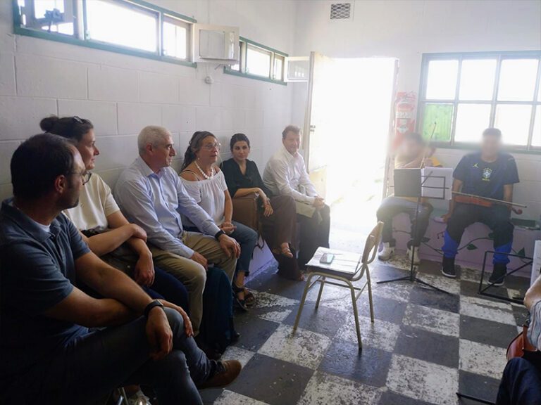 Recorrida de funcionarios judiciales en la Unidad 47 San Martín