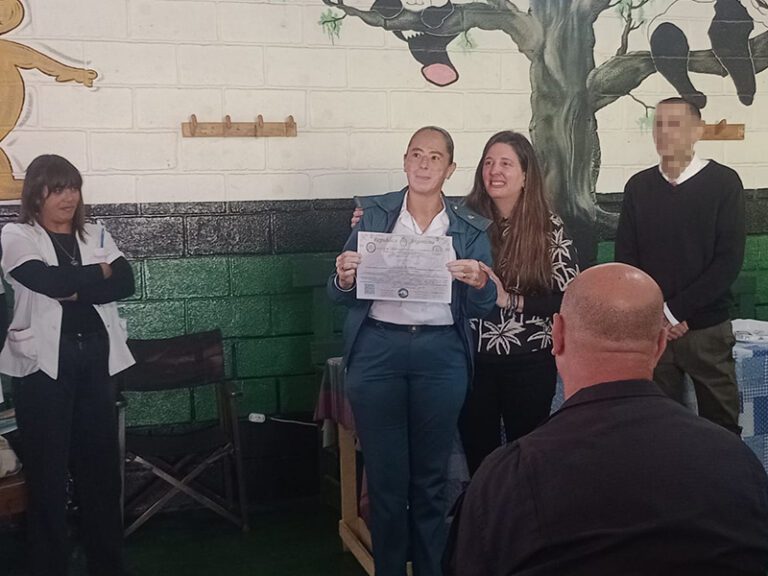 Unidad 23: Entrega de reconocimientos en el marco del Taller de Logoterapia