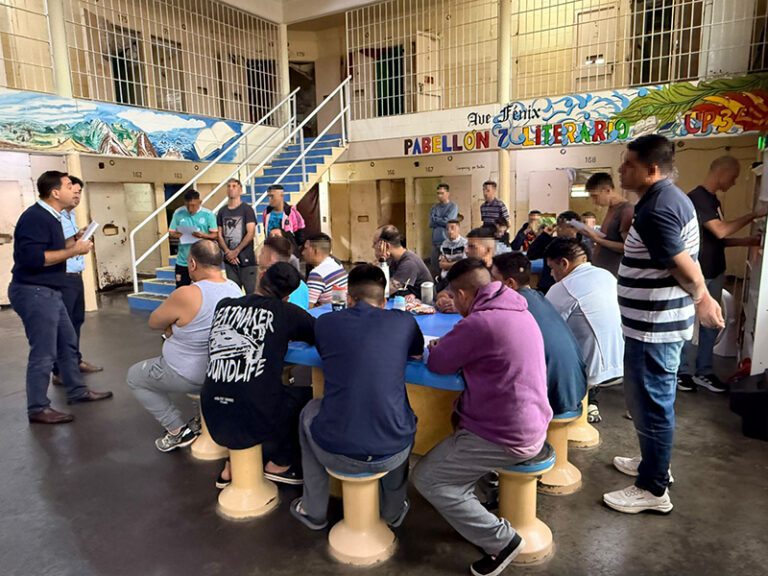 Jornada de prevención de riesgo suicida dirigida al personal penitenciario y las personas privadas de libertad