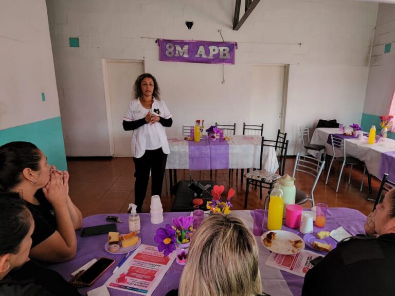 Charla reflexiva en el marco del 8M en la Alcaidía Penitenciaria Batán