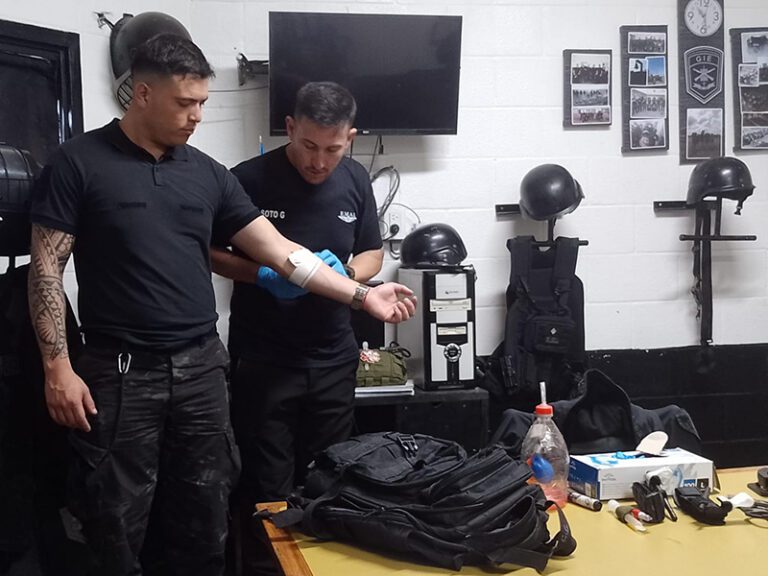 La Unidad 31 fortalece la formación del personal penitenciario en asistencia pre-hospitalaria