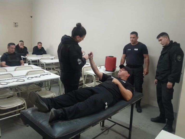 Florencio Varela: se realizó la cuarta jornada de capacitación en custodias hospitalarias