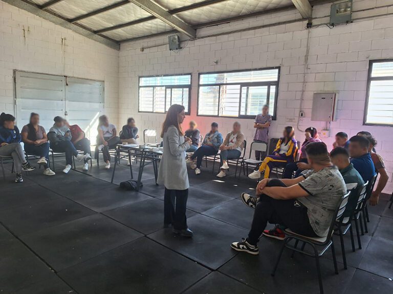 Comenzó el taller “Introducción al Derecho” en la Unidad 47 San Martín