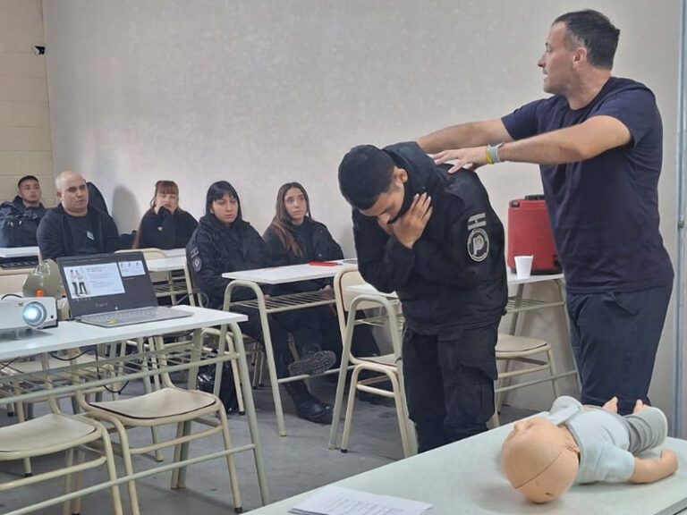 Primeros auxilios y seguridad: comenzó la capacitación en Socorro Integral en Varela