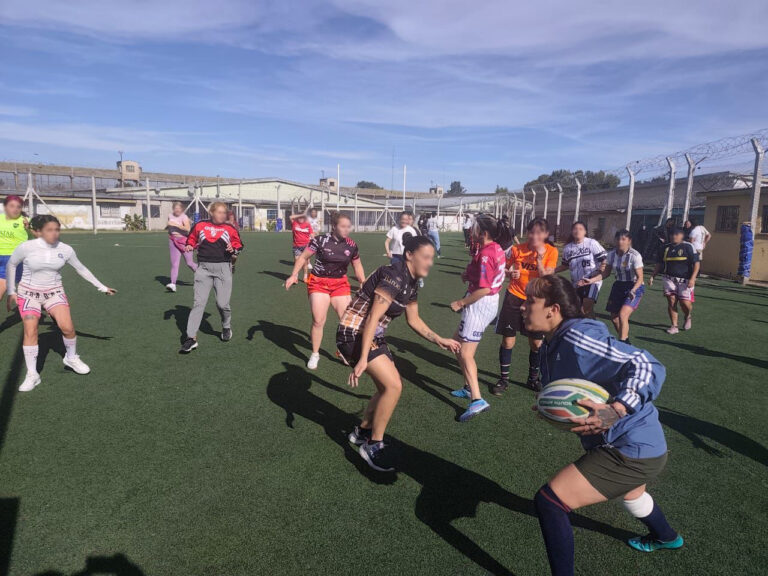 Las Yaguaretés compartieron una jornada de rugby con Las Espartanas en la Unidad 47 San Martín