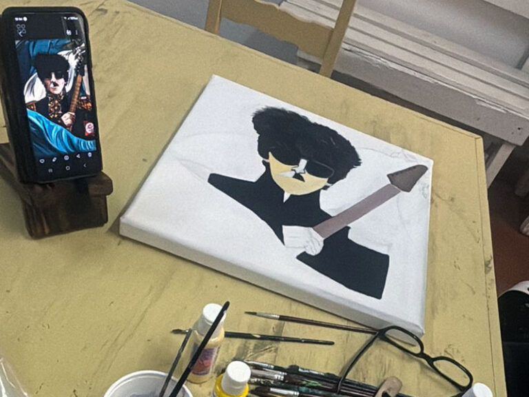 Concurso de Artes Plásticas en la Unidad 16 de Junín