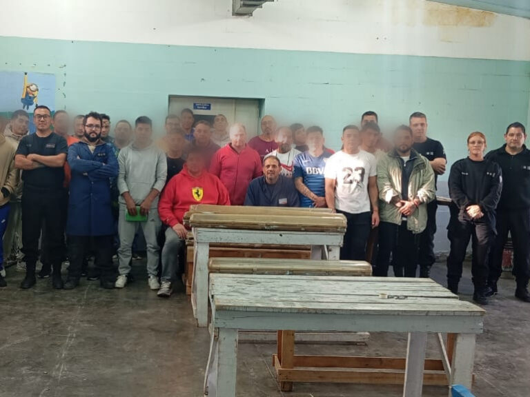 Puesta en valor del Salón de Usos Múltiples en la Alcaidía Penitenciaria Batán
