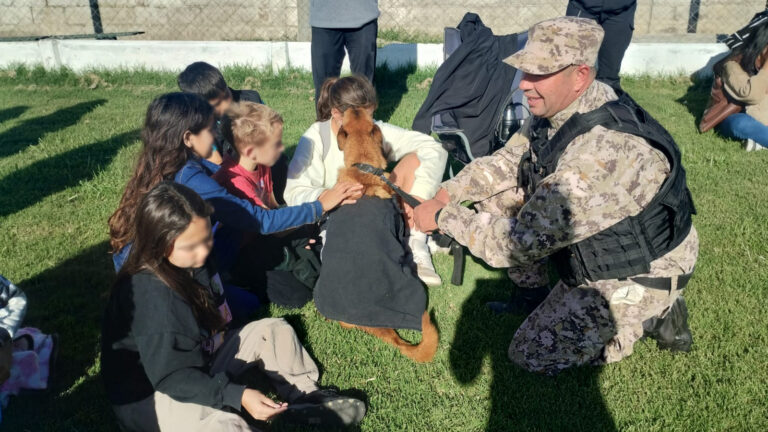 Brisa participó del desfile de mascotas