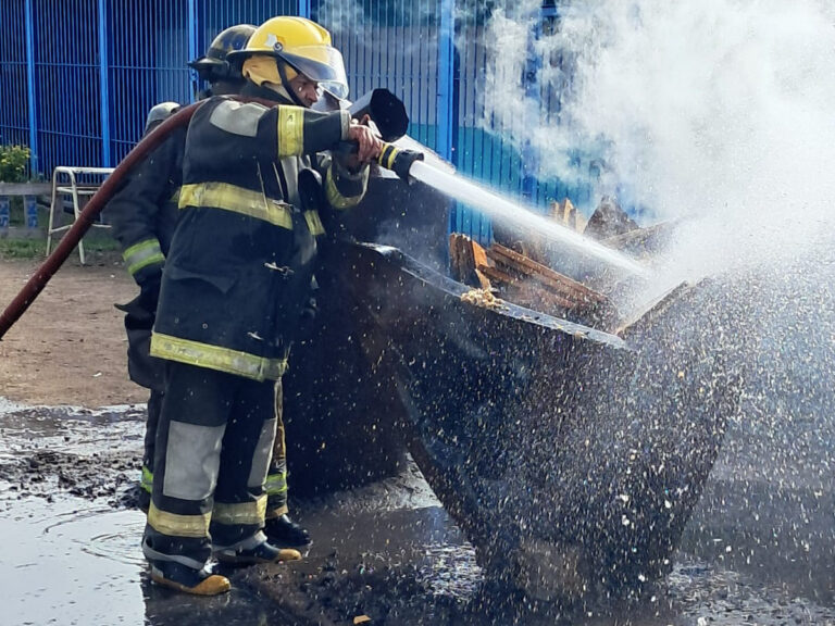 Se realizó un exitoso simulacro de incendio y evacuación en una cárcel de San Martín