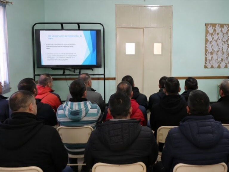 Capacitación en Seguridad e Higiene Laboral en la Unidad 2 Sierra Chica