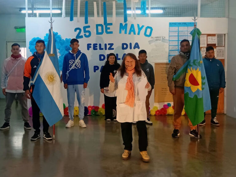 Emotivo acto por el 25 de Mayo en la Unidad 36