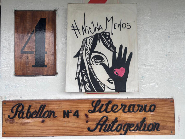 Jornada de reflexión por el 11° aniversario de “Ni Una Menos” en la Unidad 36