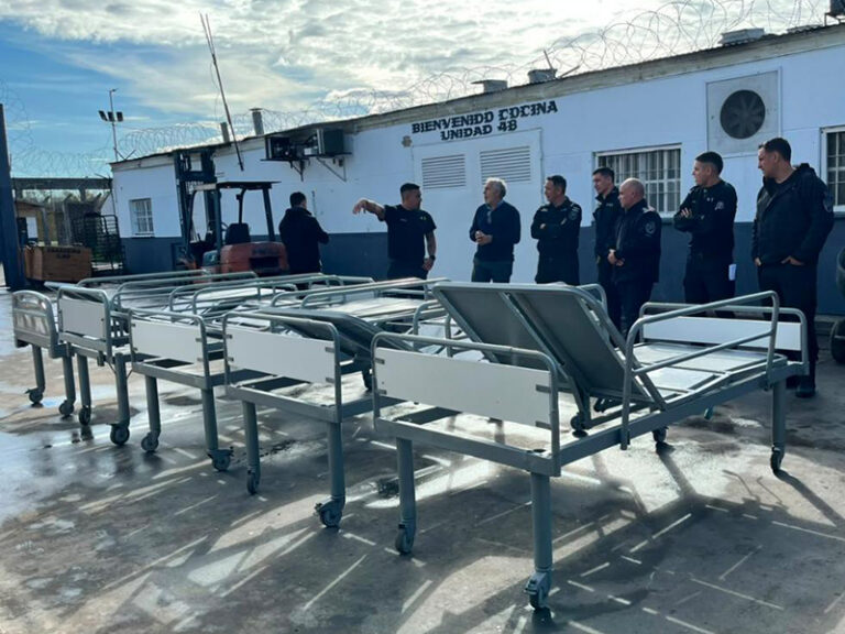 Unidad 48: restauraron camas ortopédicas y fabricaron prótesis para un hospital público