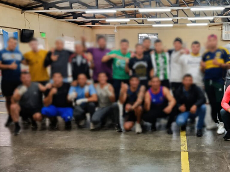 Importante exhibición boxística en la Unidad 19 de Saavedra