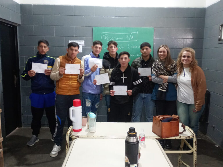 Unidad 54: culminó con éxito el taller de prevención y acompañamiento para jóvenes adultos