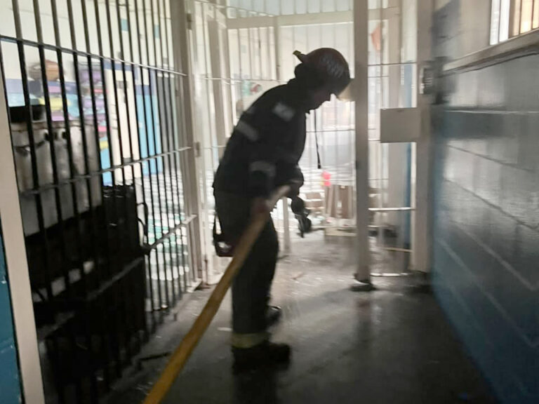 Se realizó el primer simulacro anual de evacuación en la Unidad 47 San Martín