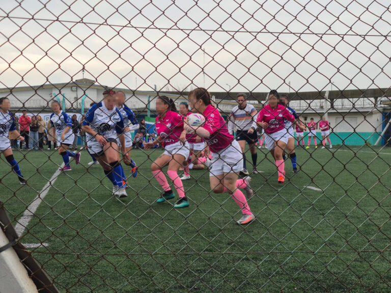 Entrenamiento de rugby femenino entre Unidades de San Martín