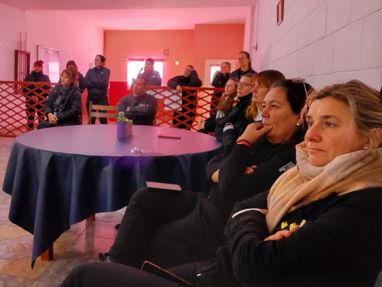 La Unidad 19 Saavedra realizó una jornada de reflexión por el movimiento Ni Una Menos